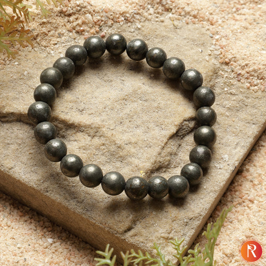 Raw Pyrite Bracelet