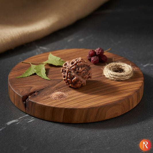 Nepal Origin 3 Mukhi Lab Certified Rudraksha - 18mm - 22mm