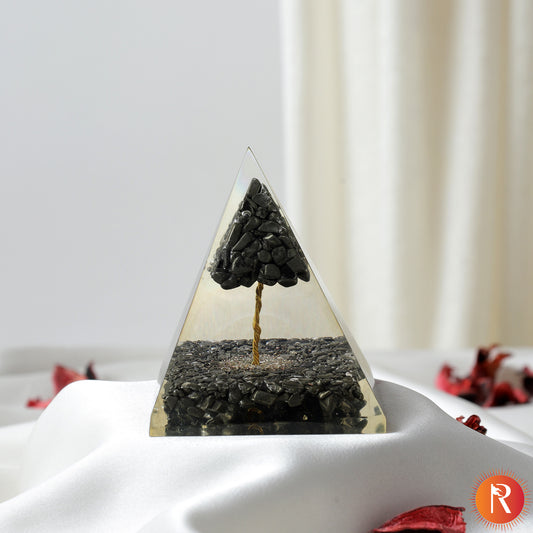 Money Magnet Pyrite Pyramid