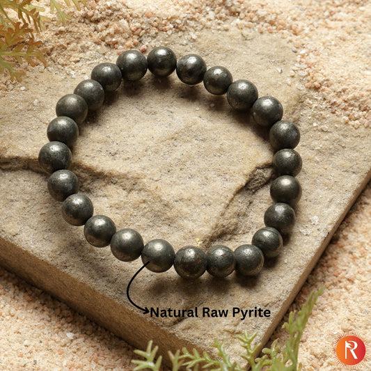Raw Pyrite Bracelet