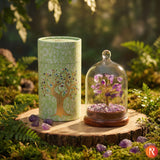 Amethyst Gemstone Dome Tree