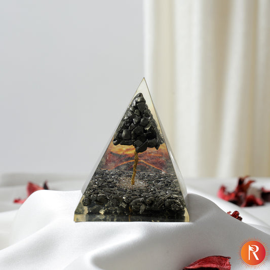Money Magnet Pyrite Pyramid