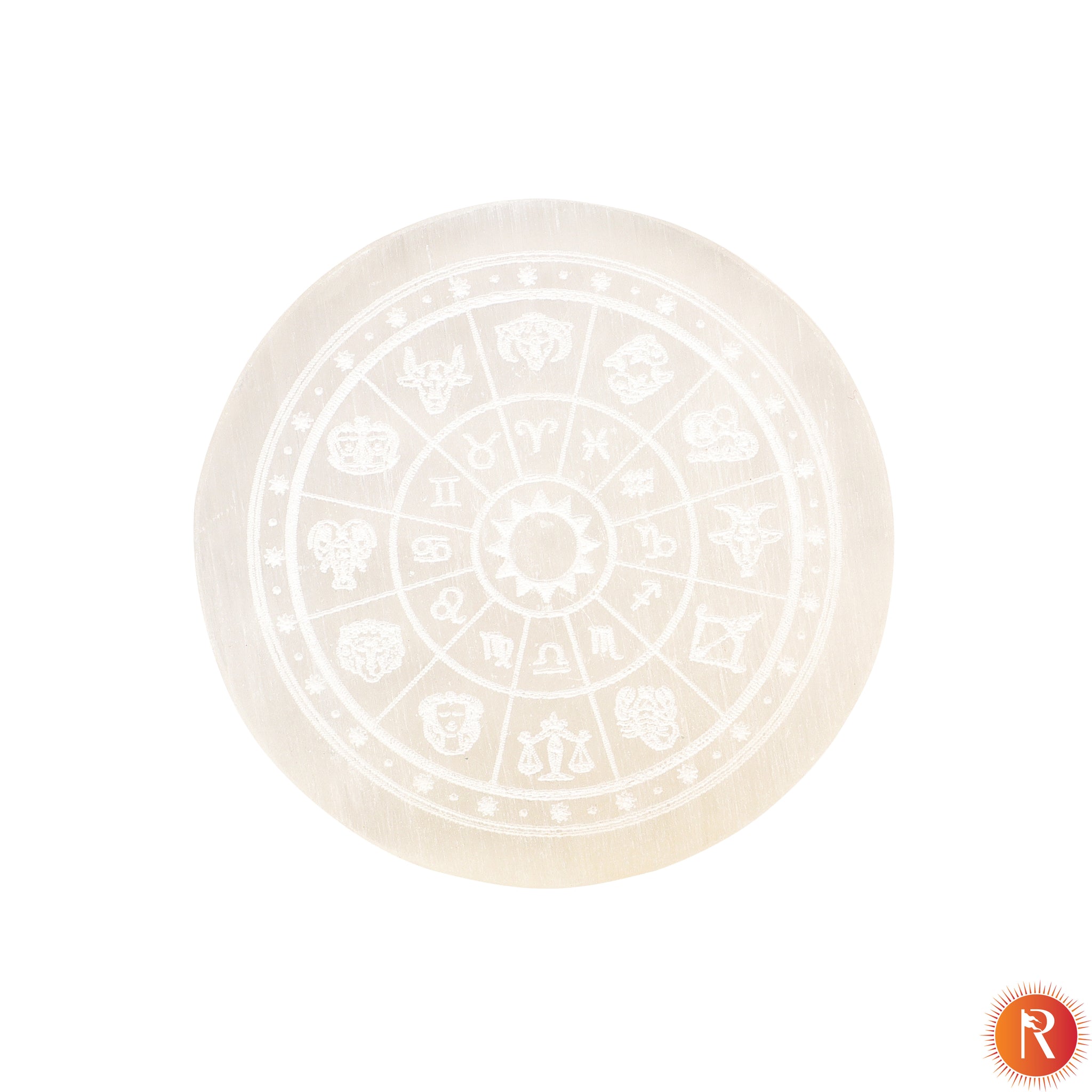 Zodiac Selenite Charging Plate