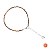 Golden Ember Tiger’s Eye Faceted Anklet Religious Bazar