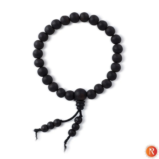 Karungali Malai with Lord Murugan Pendant With Karungali Bracelet with Govt. Certification Religious Bazar