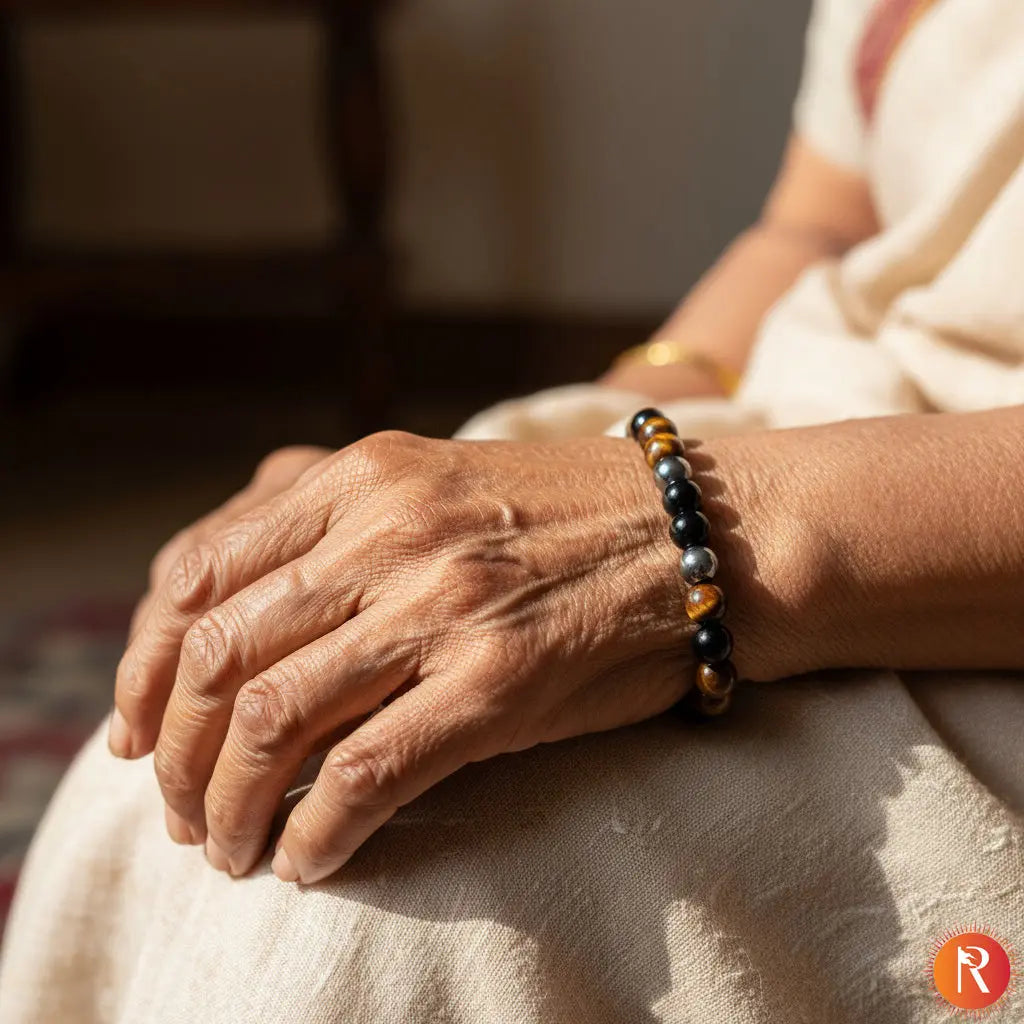 Triple Protection Bracelet - Attract money, Boost Confidence & Protect from Negativity Religious Bazar