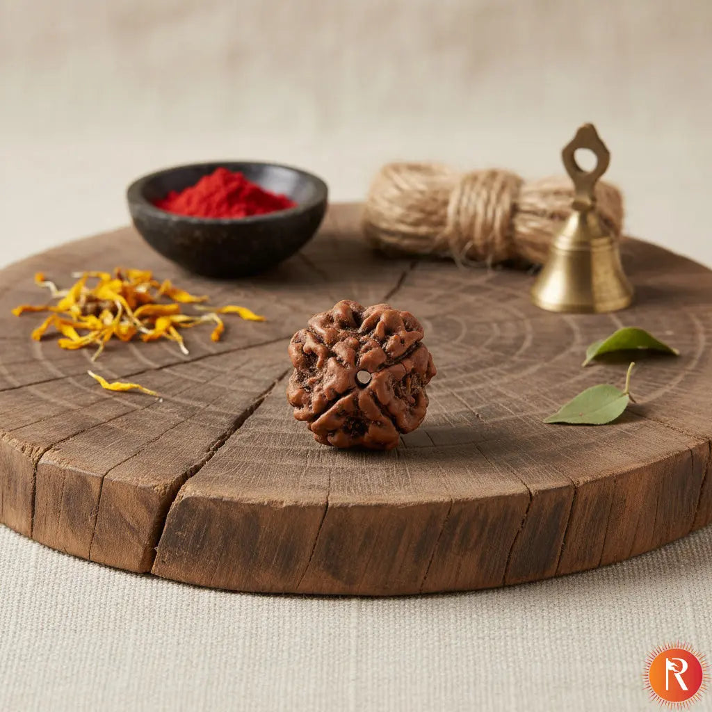 Nepal Origin 4 Mukhi Lab Certified Rudraksha - 18mm - 22mm Religious Bazar