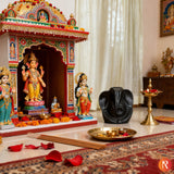 The Prosperity Ganesha: Hand-Carved Pyrite Idol for Wealth & Success