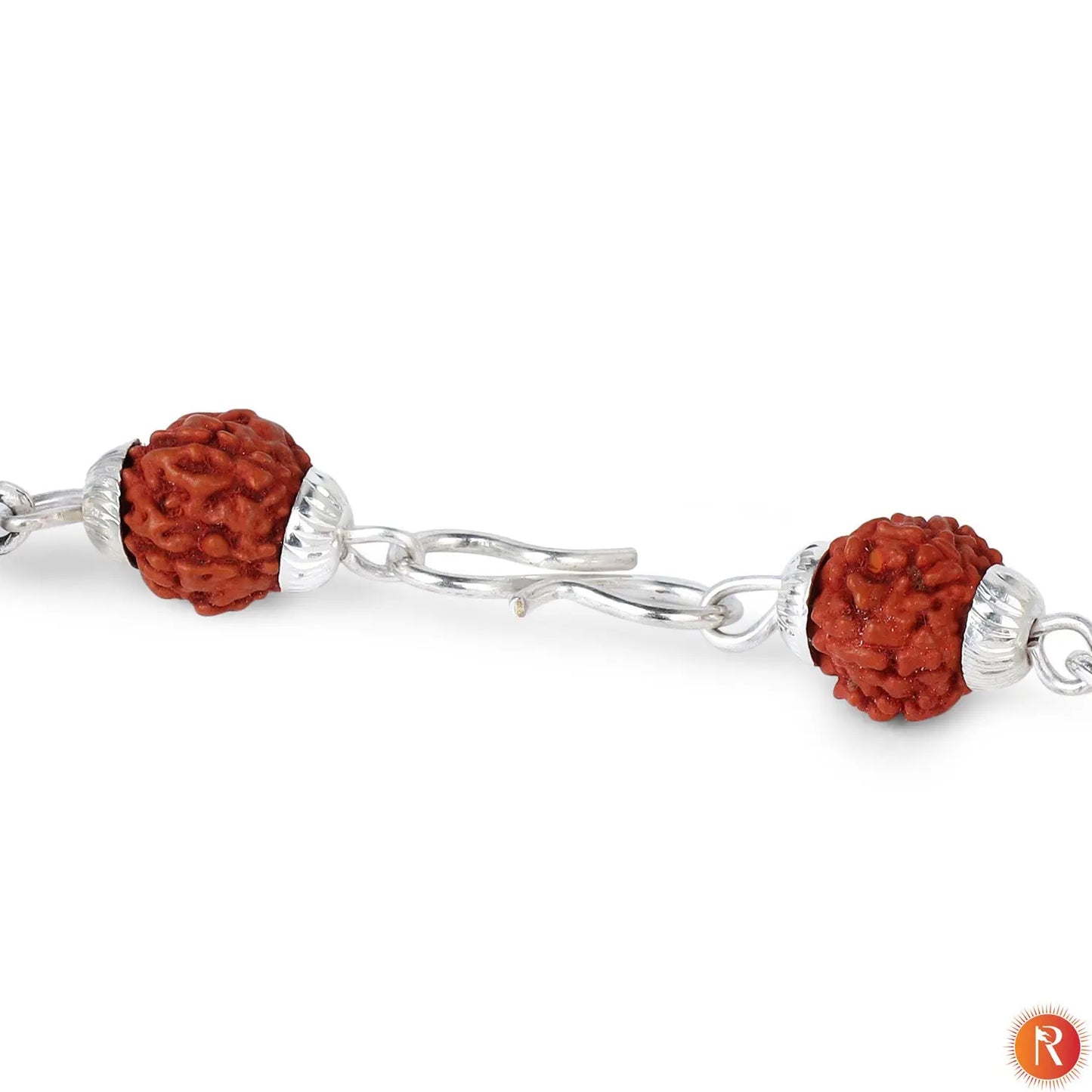 Silver Filigree Rudraksha Power Bracelet Religious Bazar