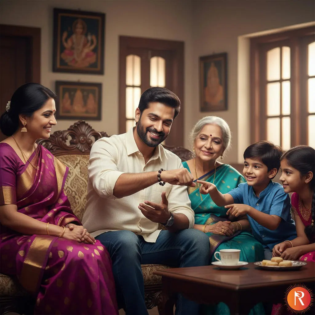 Natural Karungali Silver Capped Bracelet Religious Bazar