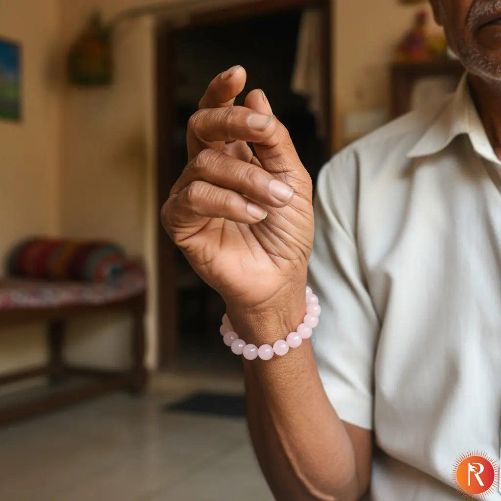 Rose Quartz Bracelet Religious Bazar