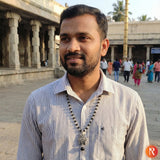 Karungali Mala & Mahadev Trishul & Damru Pendant with Silver Capping