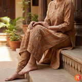 Golden Hour Honey Amber Faceted Anklet Religious Bazar