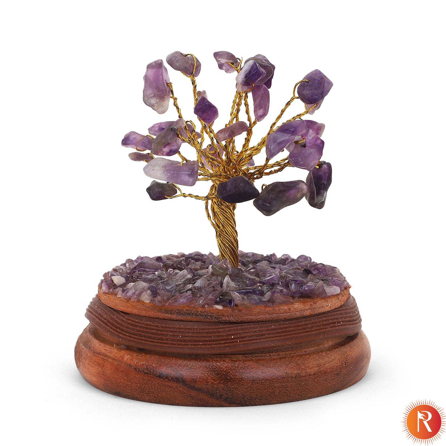 Amethyst Gemstone Dome Tree