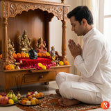 The Prosperity Ganesha: Hand-Carved Pyrite Idol for Wealth & Success