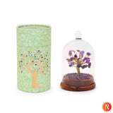 Amethyst Gemstone Dome Tree