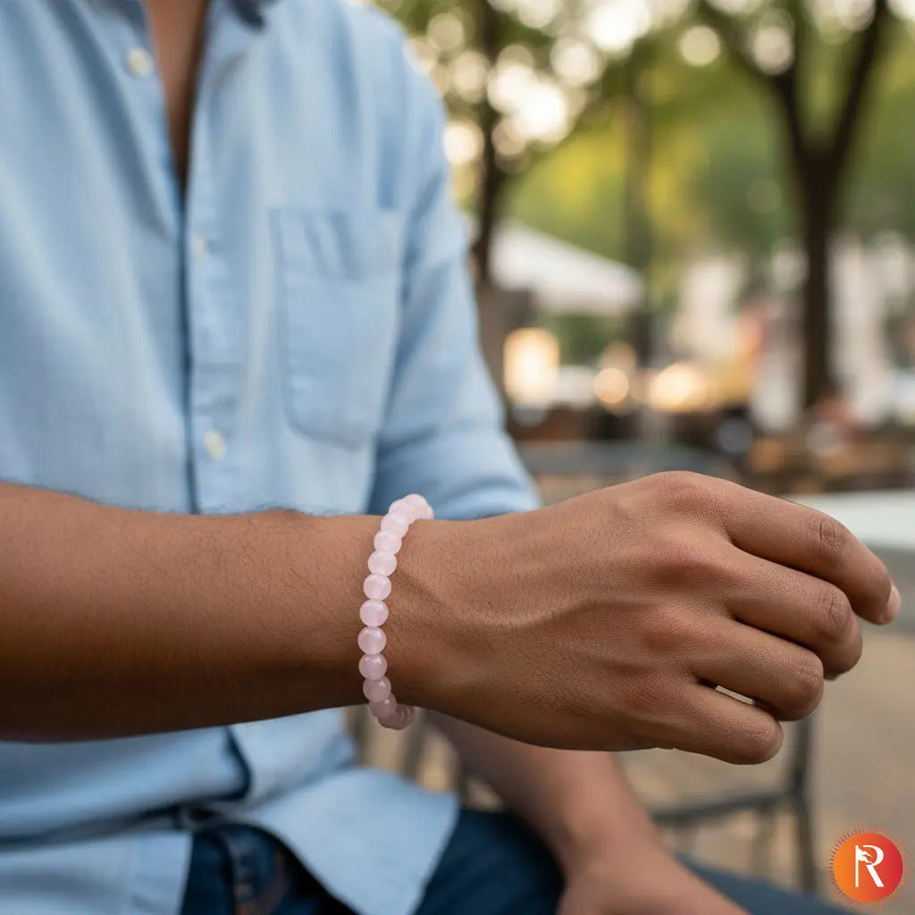 Rose Quartz Bracelet Religious Bazar