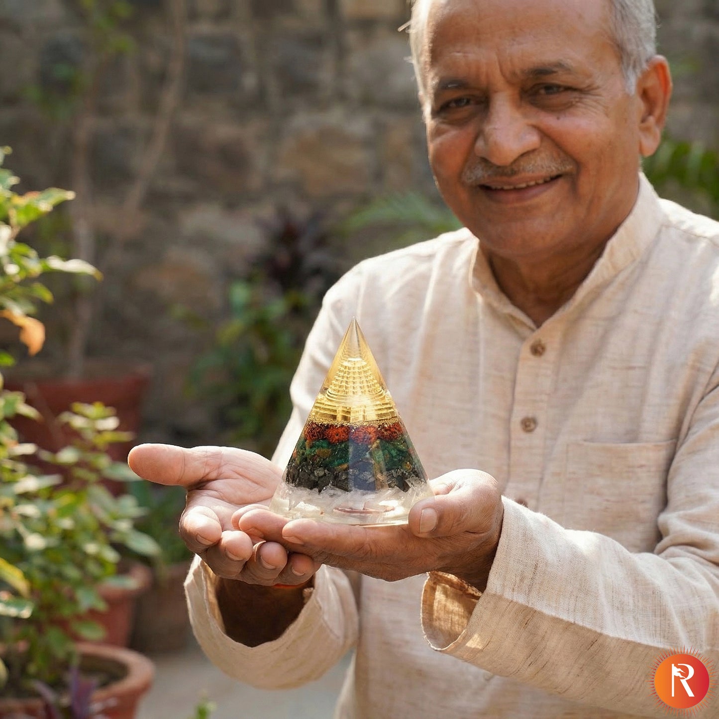 Shree Yantra Money Magnet Pyramid