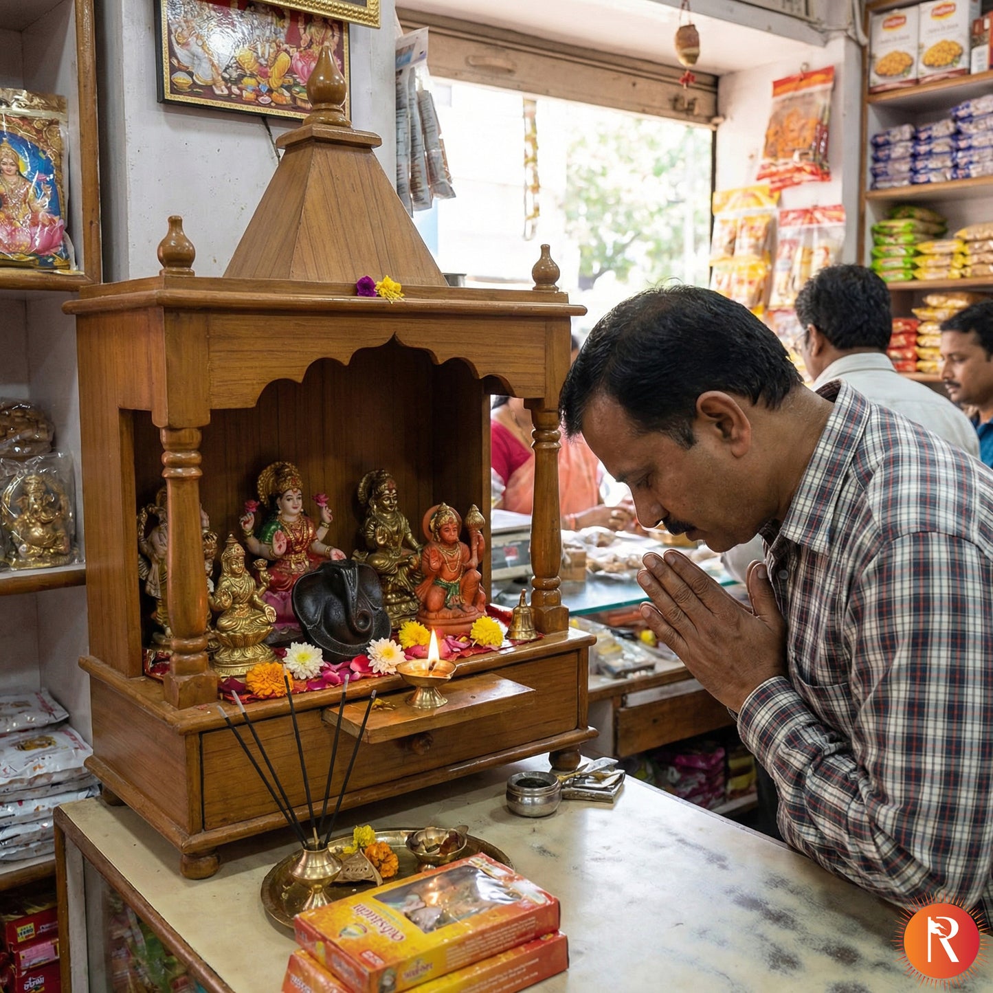 The Prosperity Ganesha: Hand-Carved Pyrite Idol for Wealth & Success