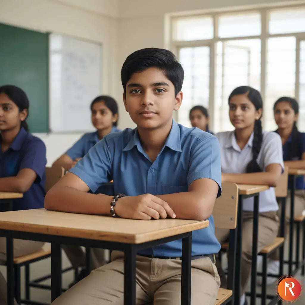 Natural Karungali Silver Capped Bracelet Religious Bazar