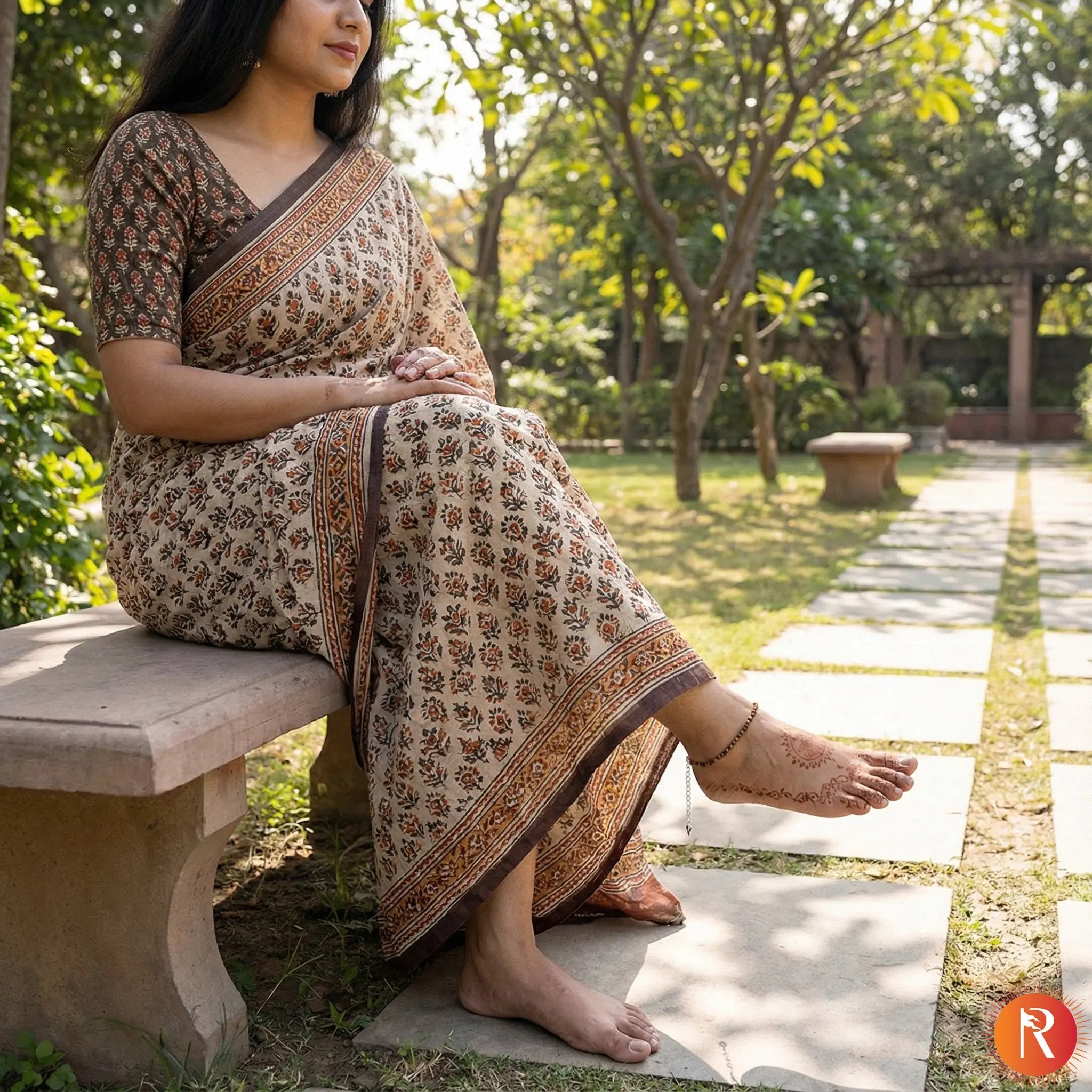 Golden Ember Tiger’s Eye Faceted Anklet Religious Bazar