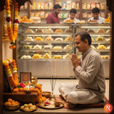 Shree Yantra on Raw Pyrite Frame Religious Bazar